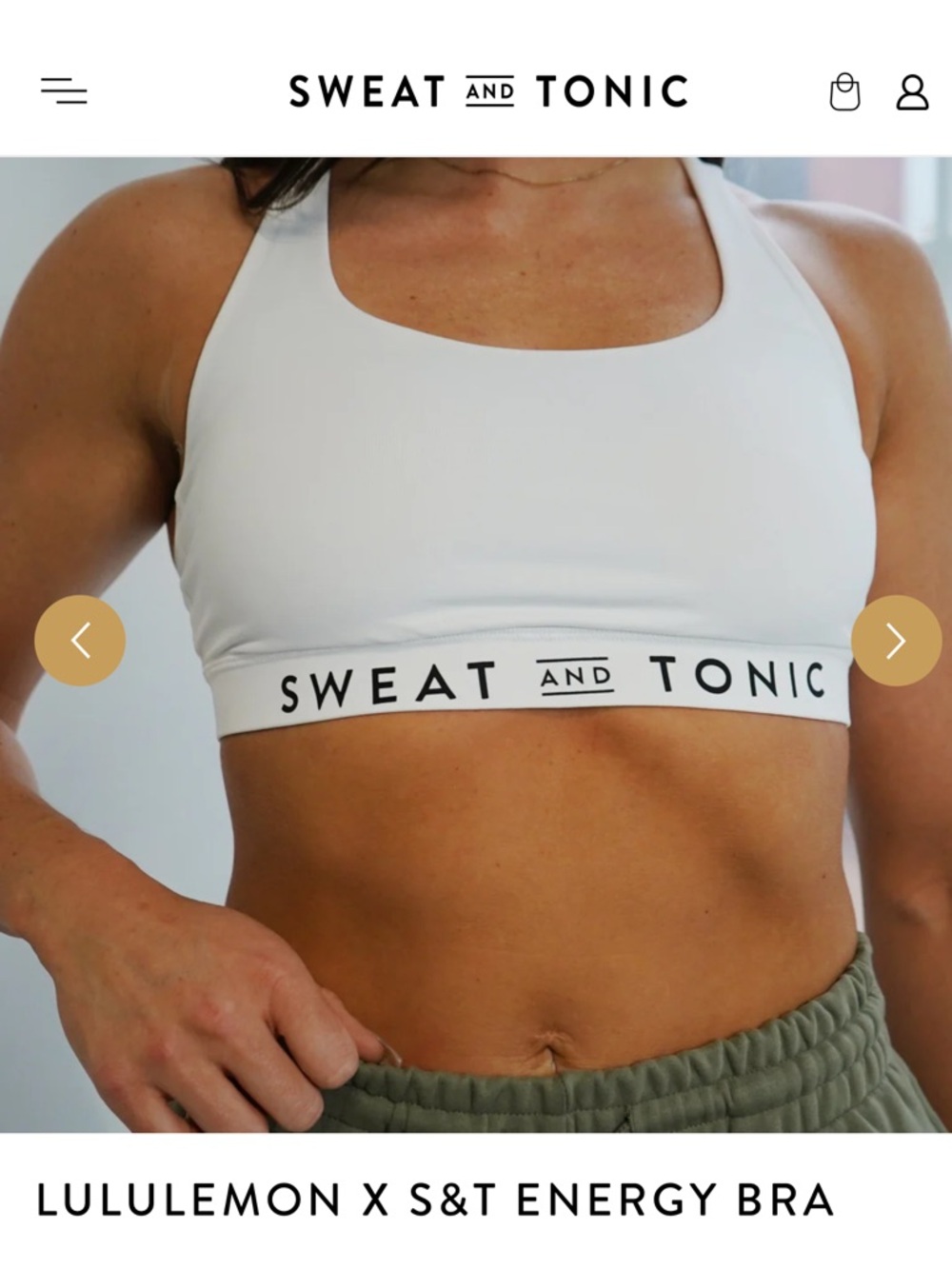 LULULEMON X S&T ENERGY BRA